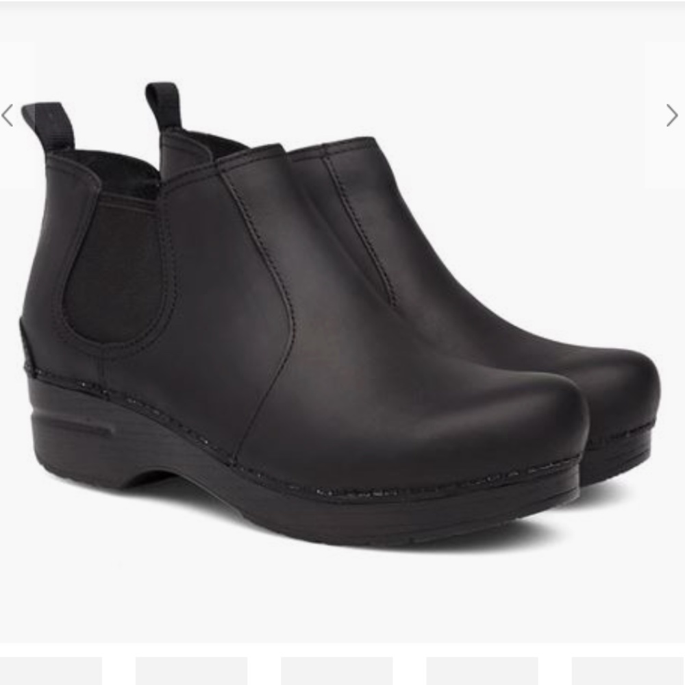 Black Dansko booties